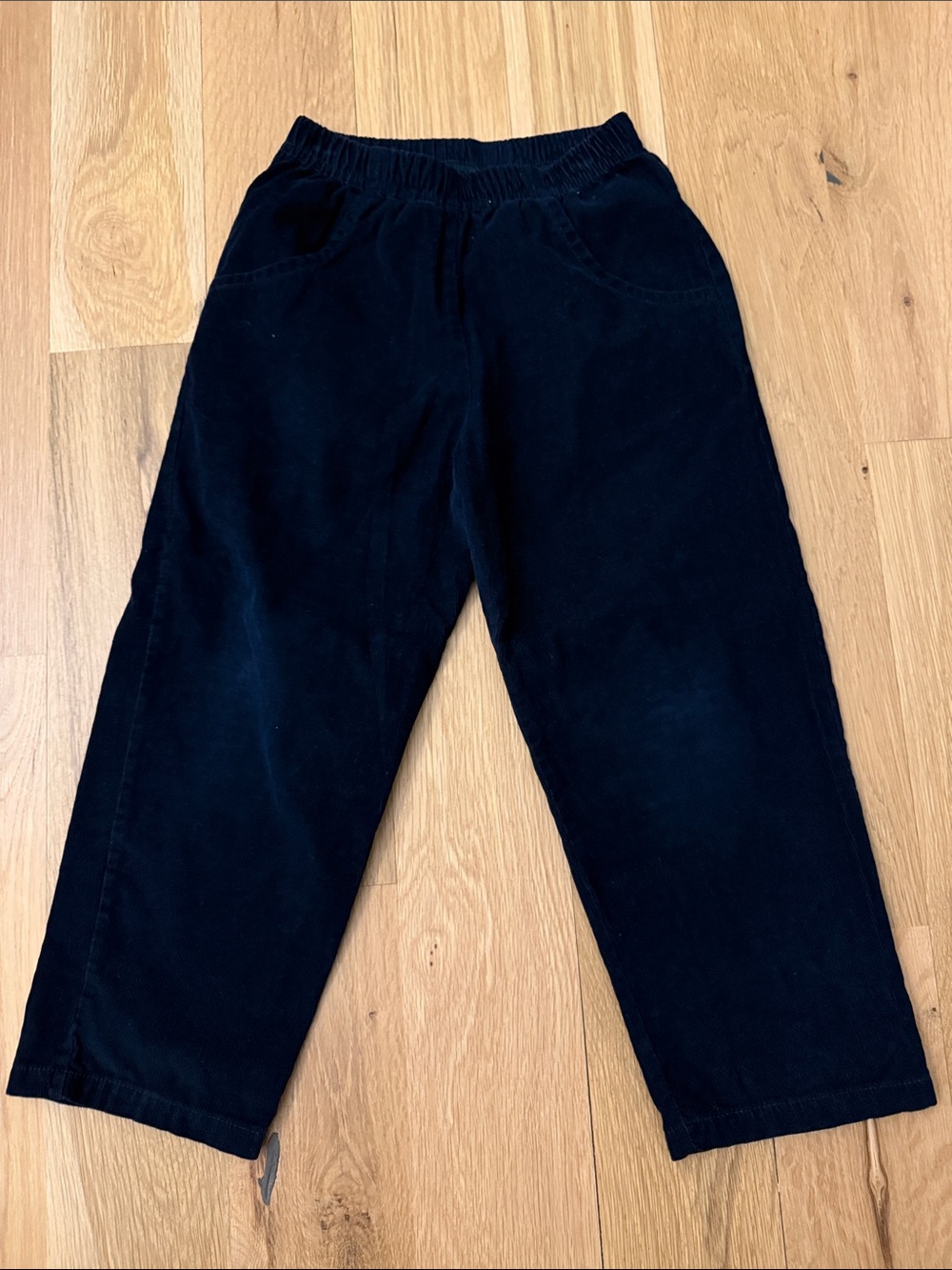 Luigi Kids Navy Corduroy Pants
